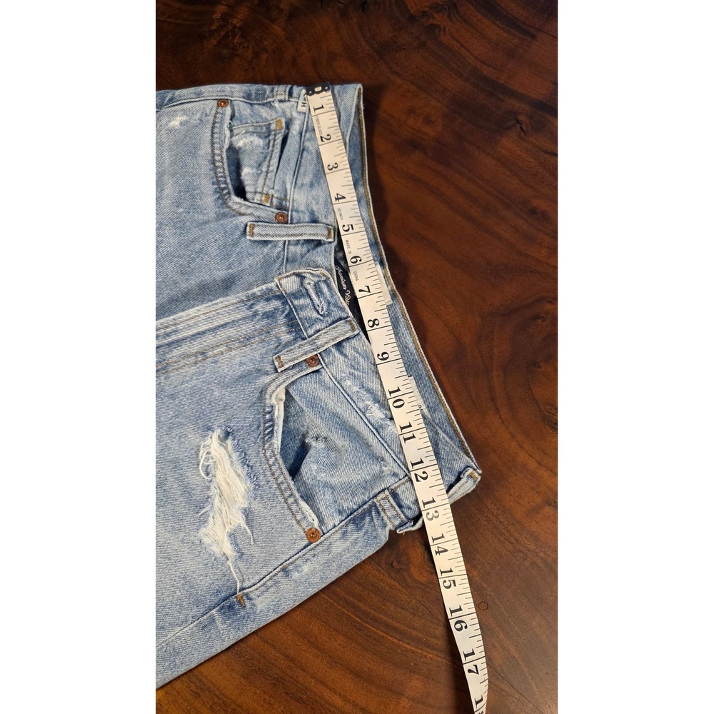 Citizens of Humanity PREMIUM VINTAGE Crop High Rise Distressed Mom Jeans - Picture 6 of 6